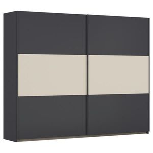 Rauch Möbel SKŘÍŇ S POSOUVACÍMI DVEŘMI, šedá, barvy hliníku, šampaňská, 261/210/59 cm obraz