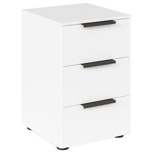 Rauch Möbel NOČNÍ STOLEK, barvy grafitu, bílá, 40/61/42 cm obraz
