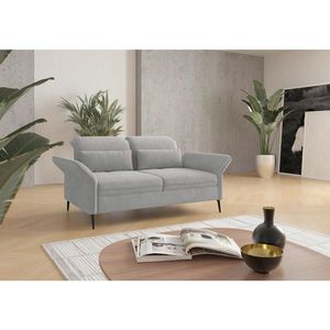 Sit & More TŘÍMÍSTNÁ POHOVKA, textil, světle šedá obraz