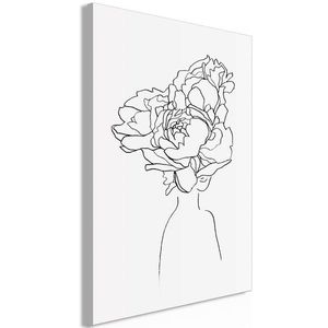 artgeist MALBA NA PLÁTNĚ, lidé, 40/60/1, 2 cm obraz