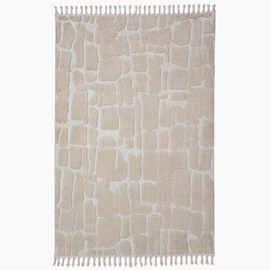 Flair Rugs KOBEREC S VYSOKÝM VLASEM, 200/300 cm krémová obraz