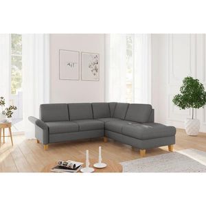 Sit & More ROHOVÁ SEDAČKA, textil, tmavě šedá obraz