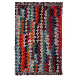 Flair Rugs KOBEREC S VYSOKÝM VLASEM, 133/190 cm vícebarevná obraz