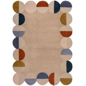 Flair Rugs VLNĚNÝ KOBEREC, 200/290 cm béžová, rezavá obraz