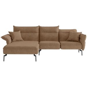 Livetastic ROHOVÁ SEDAČKA, textil, světle hnědá obraz