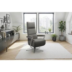 Sit & More RELAXAČNÍ KŘESLO, kůže, mokka obraz