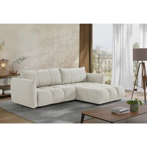 Livetastic ROHOVÁ ROZKLÁDACÍ POHOVKA, plast, textil, kompozitní dřevo, béžová obraz