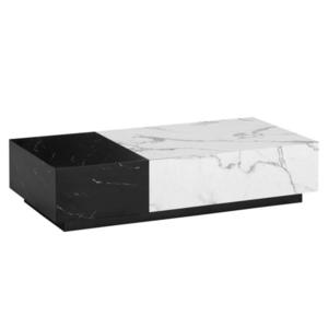 Livetastic KONFERENČNÍ STOLEK, bílá, kompozitní dřevo, 120/60/28 cm obraz