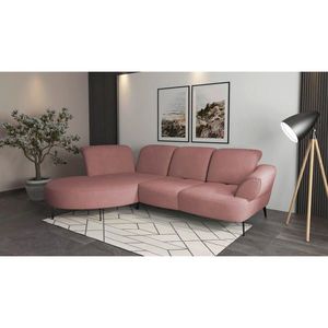 Sit & More ROHOVÁ SEDAČKA, textil, starorůžová obraz