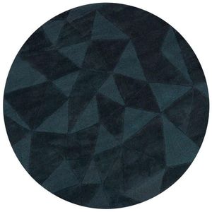 Flair Rugs VLNĚNÝ KOBEREC, 160/160 cm modrá obraz