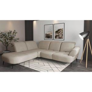 Sit & More ROHOVÁ SEDAČKA, textil, béžová obraz