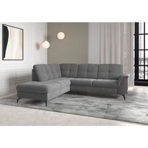 Sit & More ROHOVÁ SEDAČKA, textil, šedá obraz