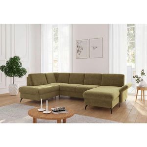 Sit & More SEDACÍ SOUPRAVA, textil, olivově zelená obraz