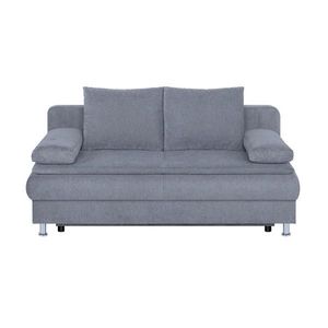 P & B ROZKLÁDACÍ POHOVKA, textil, kompozitní dřevo, šedá obraz