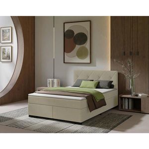 P & B POSTEL BOXSPRING, 120/220 cm, béžová obraz
