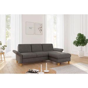 Sit & More ROHOVÁ SEDAČKA, textil, barvy grafitu obraz