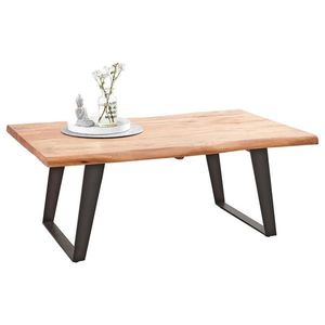 Ambia Home KONFERENČNÍ STOLEK, černá, barvy akácie, dřevo, kov, 115/70/45 cm obraz