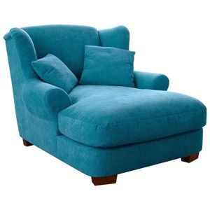 Sit & More XXL KŘESLO, textil, světle modrá obraz