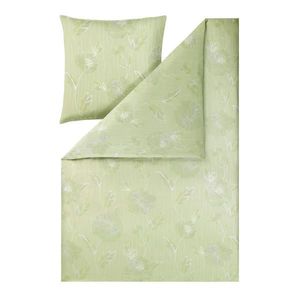 Estella POVLEČENÍ, interlock jersey, zelená, 140/200 cm obraz