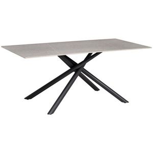 P & B JÍDELNÍ STŮL, šedá, 180/90/76 cm obraz