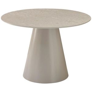 P & B JÍDELNÍ STŮL, šedá, 120/120/75 cm obraz