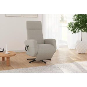 Sit & More RELAXAČNÍ KŘESLO, textil, šedohnědá obraz