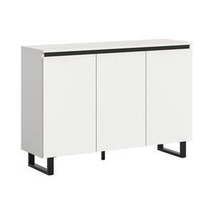 Livetastic ŠIROKÁ KOMODA, bílá, 120/84/36 cm obraz