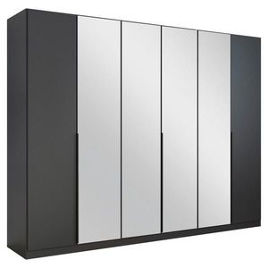 Rauch Möbel ŠATNÍ SKŘÍŇ S OTOČNÝMI DVEŘMI, šedá, 271/210/54 cm obraz