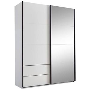 Xora SKŘÍŇ S POSOUVACÍMI DVEŘMI, černá, bílá, 170/225, 5/60, 5 cm obraz