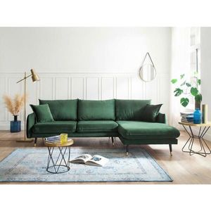 MID.YOU ROHOVÁ SEDAČKA, textil, zelená obraz