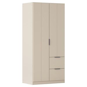 Rauch Möbel ŠATNÍ SKŘÍŇ S OTOČNÝMI DVEŘMI, šampaňská, 91/197/54 cm obraz