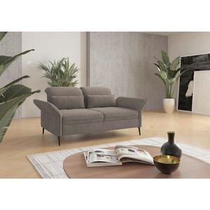 Sit & More TŘÍMÍSTNÁ POHOVKA, textil, jílová barva obraz