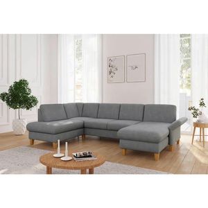 Sit & More SEDACÍ SOUPRAVA, textil, šedá obraz