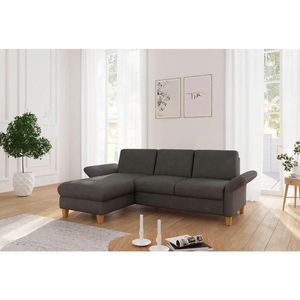 Sit & More ROHOVÁ SEDAČKA, textil, barvy grafitu obraz