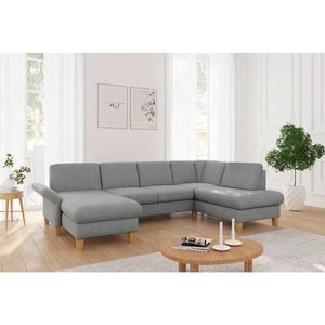 Sit & More SEDACÍ SOUPRAVA, textil, šedá obraz