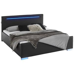 Boxxx ČALOUNĚNÁ POSTEL, 180/200 cm, černá obraz