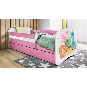 MID.YOU POSTEL PRO DĚTI A MLÁDEŽ 80/160 cm, bílá, pink obraz