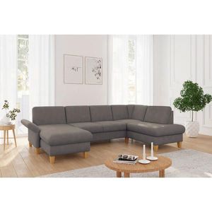 Sit & More SEDACÍ SOUPRAVA, textil, jílová barva obraz