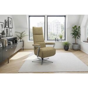 Sit & More RELAXAČNÍ KŘESLO, textil, olivově zelená obraz