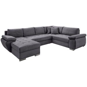 P & B SEDACÍ SOUPRAVA, textil, šedá obraz