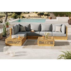 Ambia Garden TERASOVÁ SEDACÍ SOUPRAVA dřevo, plast obraz
