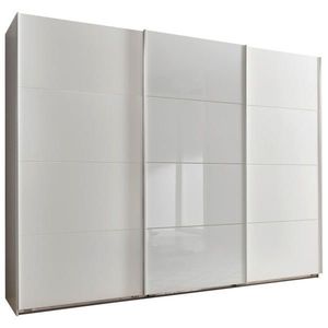 Carryhome SKŘÍŇ S POSOUVACÍMI DVEŘMI, bílá, 270/210/65 cm obraz