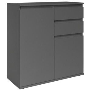 Boxxx KOMODA, antracitová, 80/84/35 cm obraz