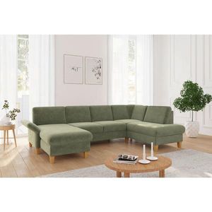 Sit & More SEDACÍ SOUPRAVA, textil, světle zelená obraz