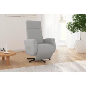 Sit & More RELAXAČNÍ KŘESLO, textil, světle šedá obraz