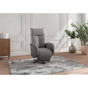 Sit & More RELAXAČNÍ KŘESLO, kůže, mokka obraz