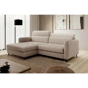 MID.YOU ROHOVÁ SEDAČKA, textil, béžová obraz