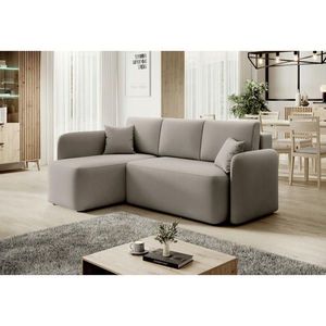 MID.YOU ROHOVÁ SEDAČKA, textil, béžová obraz