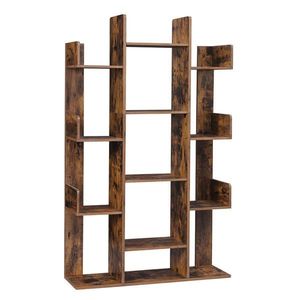 Boxxx REGÁL, hnědá, 86/140/25 cm obraz