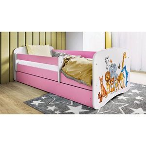 MID.YOU POSTEL PRO DĚTI A MLÁDEŽ 80/160 cm, bílá, pink obraz